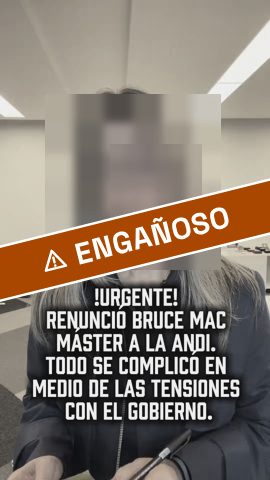Miniatura del contenido original con el sello Engañoso y rostros difuminados